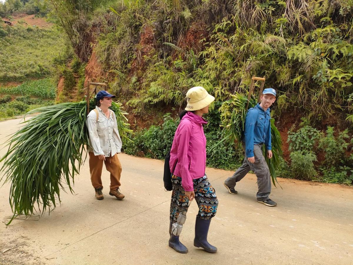 Indigenous Homestay- Trek- Food- Bus Mu Cang Chai Exterior photo